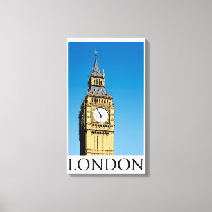 Big Ben Clock Tower Canvas Print