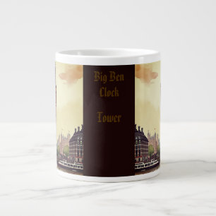 Big Ben Clock Tower, the Heart of London Large Coffee Mug