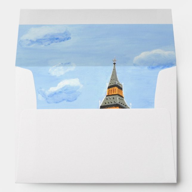 Big Ben Envelope  (Back (Bottom))