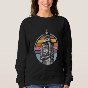 Big Ben From London In England Skyline Westminster Sweatshirt