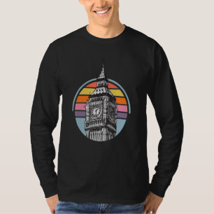 Big Ben From London In England Skyline Westminster T-Shirt