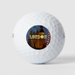 Big Ben Houses of Parliament London Golf Balls