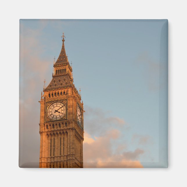 Big Ben in London photo magnet (Front)