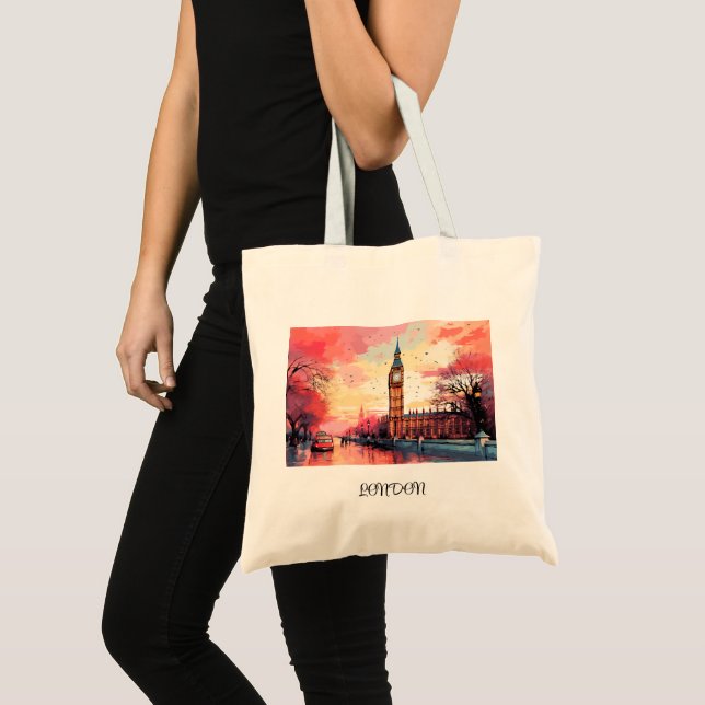 Big Ben in London Tote Bag (Front (Product))