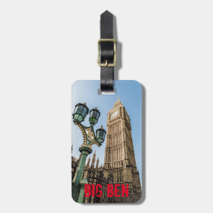 Big Ben in Westminster London gift Luggage Tag