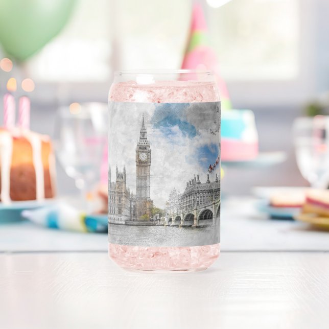 Big Ben London Can Glass | Artistic UK Travel  (Insitu (Birthday))