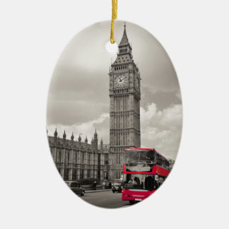 Big Ben London Ceramic Tree Decoration