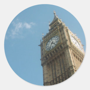 Big Ben - London Classic Round Sticker
