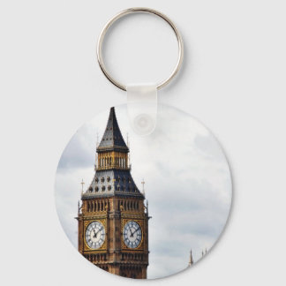 Big Ben London Clock Towers And Westminster Abbey Key Ring