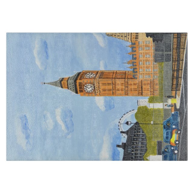 Big Ben London Cutting Board (Front)