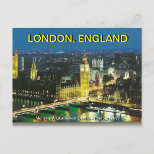 BIG BEN LONDON, ENGLAND BY MOJISOLA A GBADAMOSI OK POSTCARD