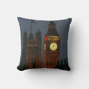 Big Ben, London, England Cushion