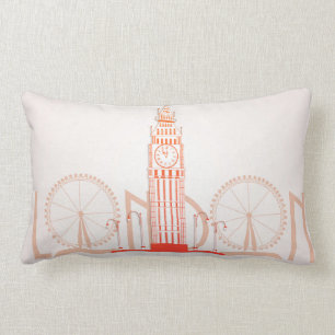 Big Ben London England Decorative Throw Pillow