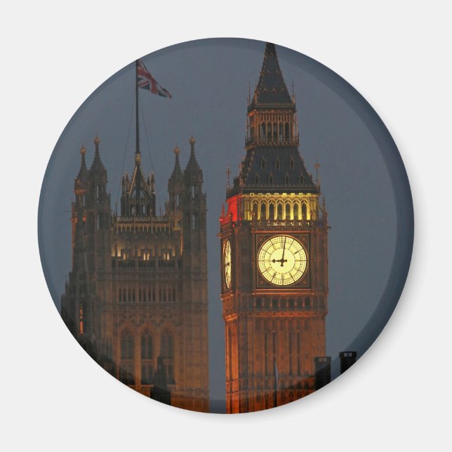Big Ben-London-England Magnet (Front)