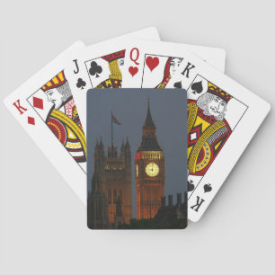 Big Ben-London-England Playing Cards