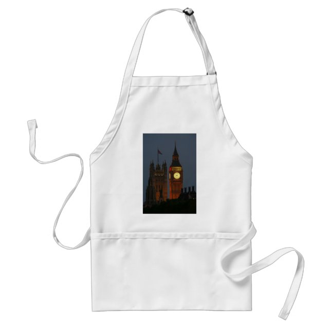Big Ben-London-England Standard Apron (Front)