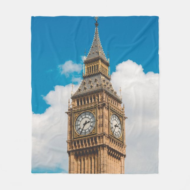 BIG BEN LONDON FLEECE BLANKET (Front)