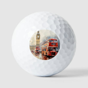 Big Ben, London. Golf Balls