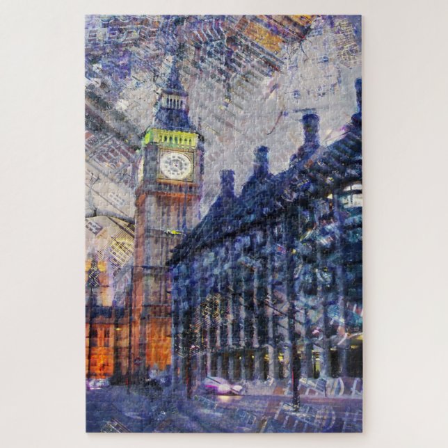 Big Ben London. Jigsaw Puzzle (Vertical)