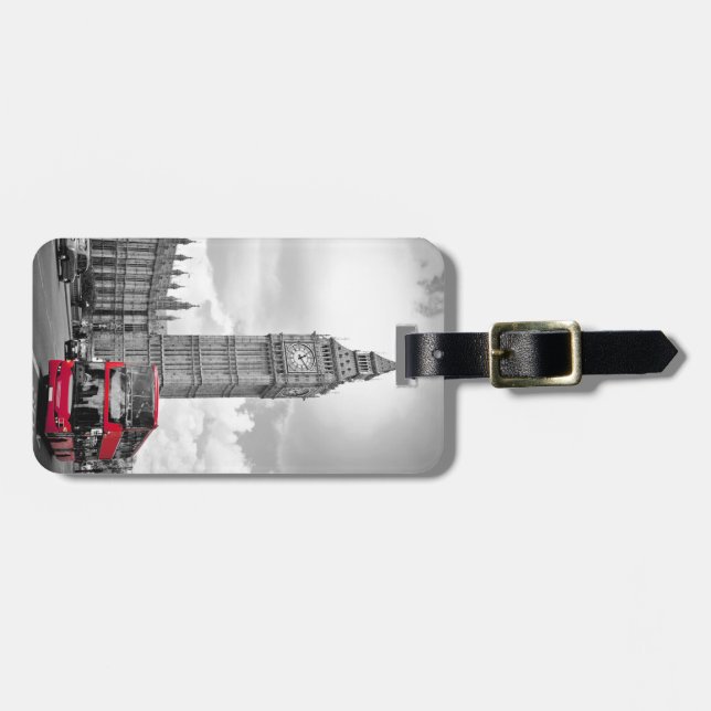Big Ben London Luggage Tag (Front Horizontal)