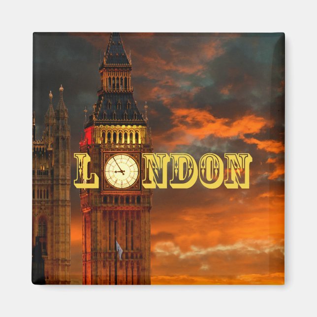 BIG BEN LONDON MAGNET (Front)