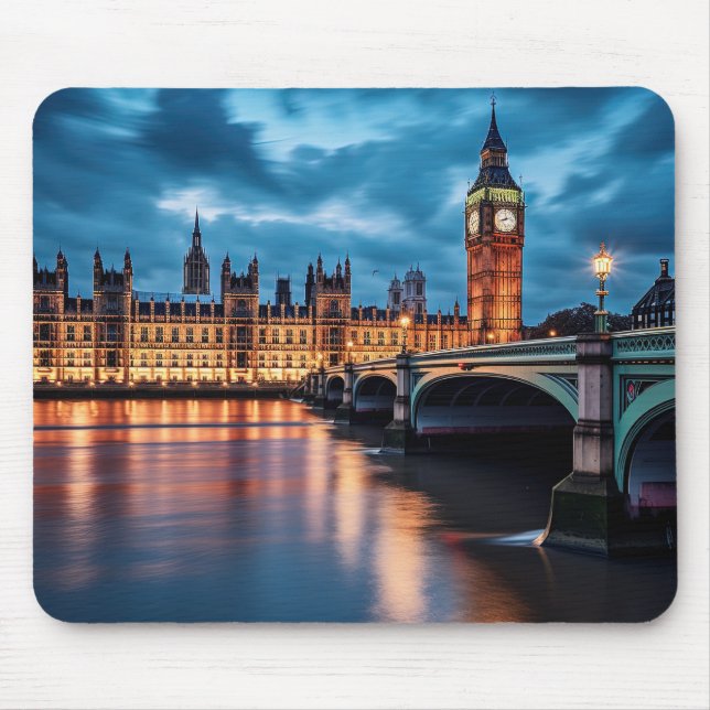 Big Ben, London. Mouse Mat (Front)