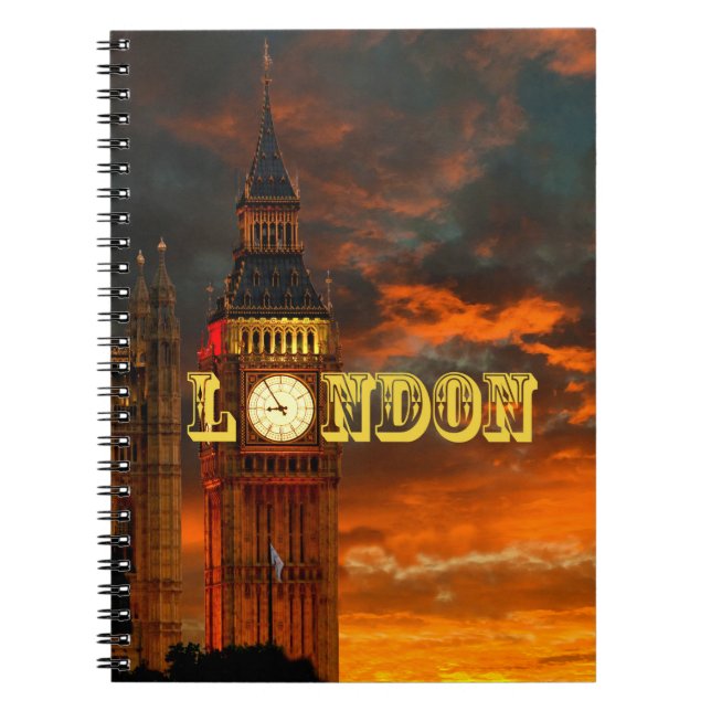 BIG BEN LONDON NOTEBOOK (Front)