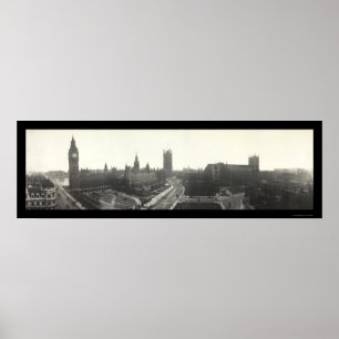 Big Ben London Photo 1919 Poster