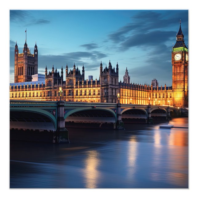 Big Ben, London. Photo Print (Front)
