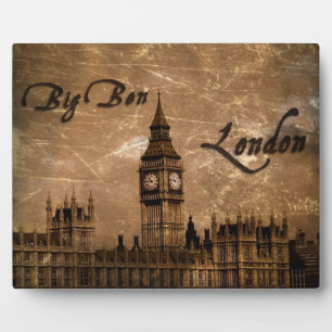 Big Ben, London plaque