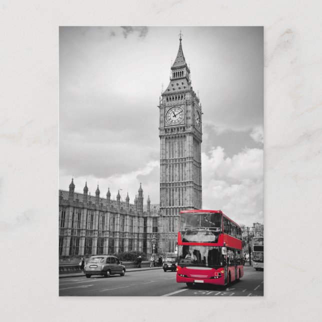 Big Ben London Postcard (Front)