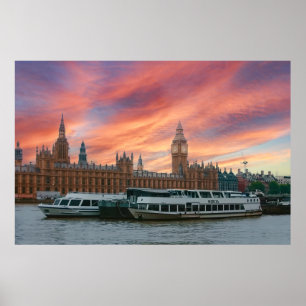 Big Ben, London Poster