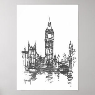 Big Ben London Print