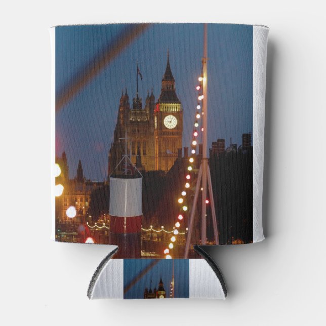 Big Ben London Pro Photo Can Cooler (Front)