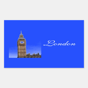 Big Ben - London Rectangular Sticker