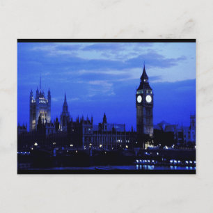 Big Ben London Skyline Postcard