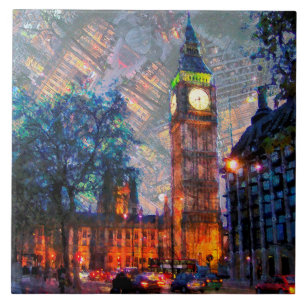Big Ben London Tile