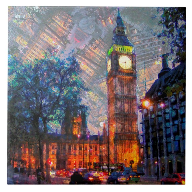 Big Ben London Tile (Front)