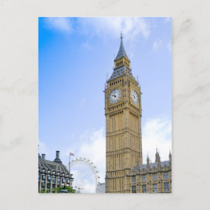 Big Ben London UK Postcard