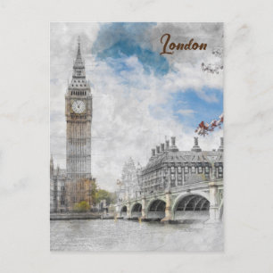 Big Ben, London, United Kingdom Postcard