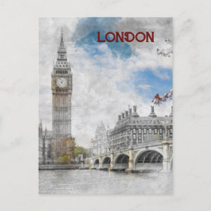 Big Ben, London, United Kingdom Postcard