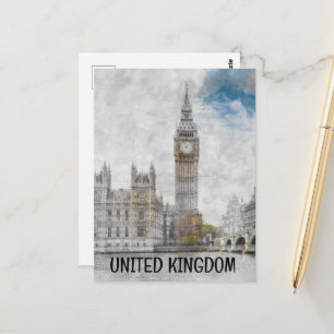 Big Ben, London, United Kingdom Postcard