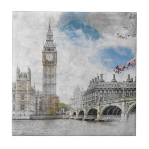 Big Ben, London, United Kingdom Tile
