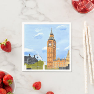 Big Ben Paper Napkin