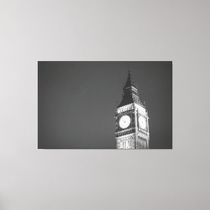 Big Ben Photograph, Extra Large Canvas Print