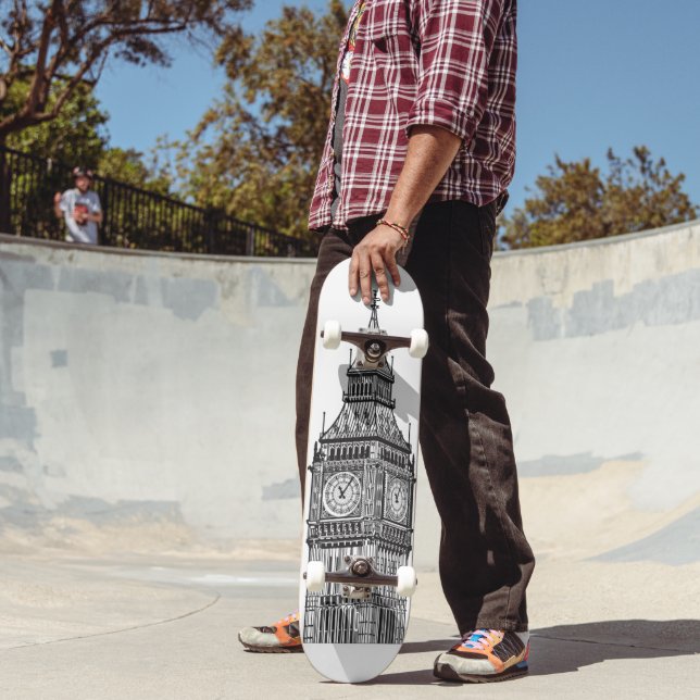Big Ben Thrasher Skateboard Zazzle