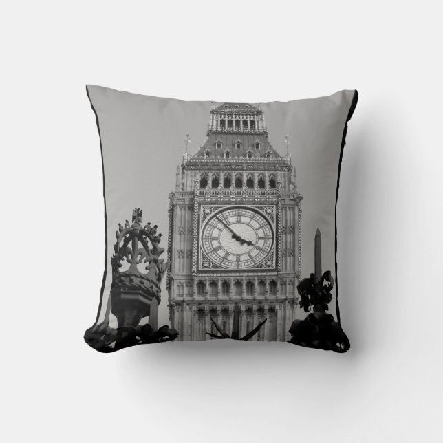Big Ben Tower Cushion (Front)