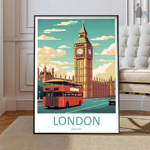 Big Ben Travel Print Wall Art Big Ben Wall Hanging