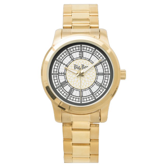 Big Ben Watch - Gold (Front)