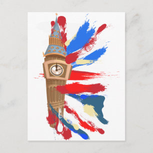 Big Ben Westminster Clock Tower Postcard